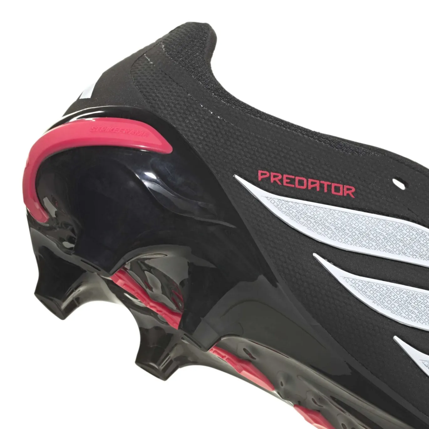 adidas Predator League FT Gras Voetbalschoenen (FG) Zwart Wit Rood