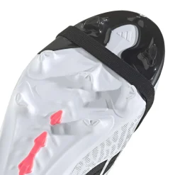adidas Predator League FT Gras Voetbalschoenen (FG) Kids Wit Zwart Roze