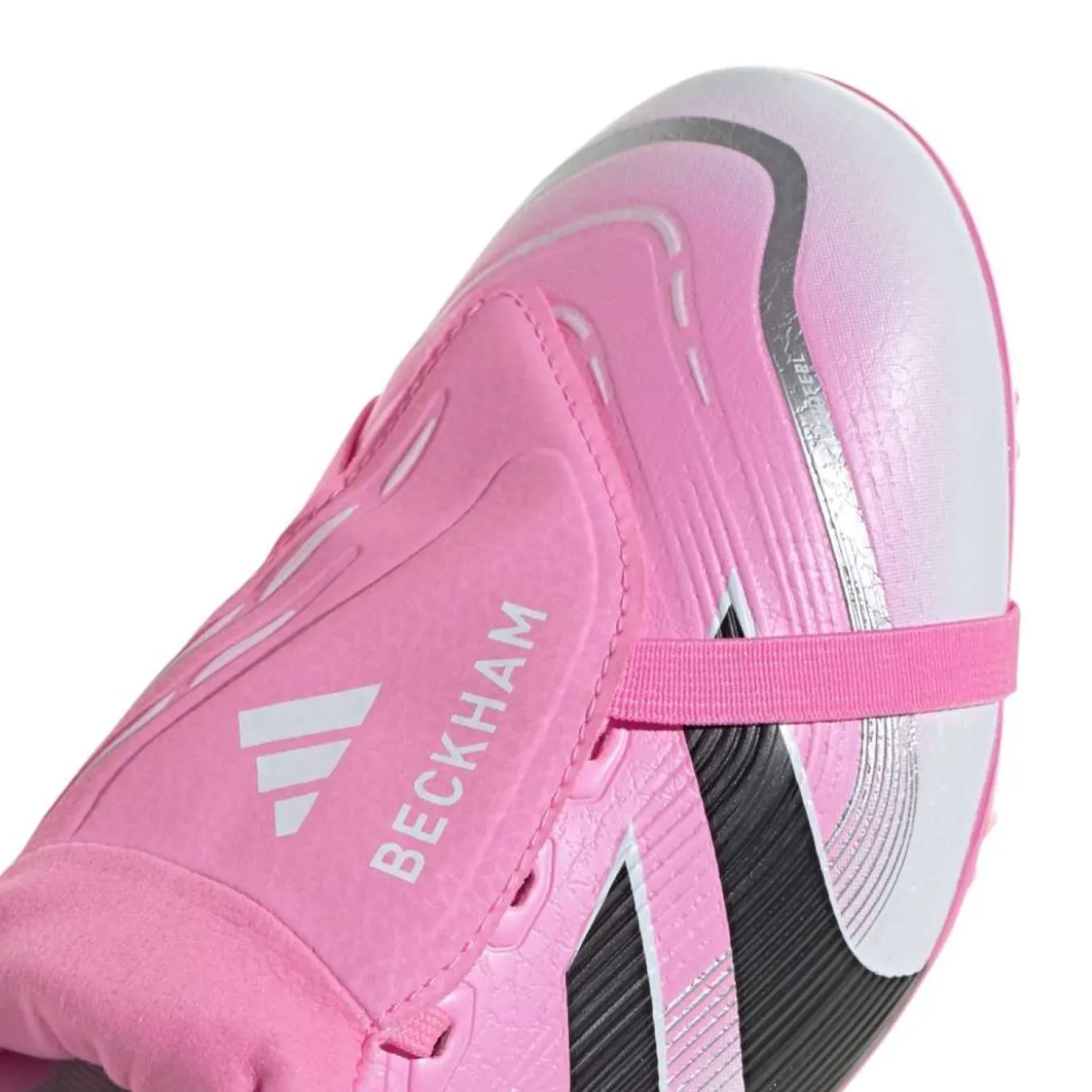 adidas Predator League FT Gras / Kunstgras Voetbalschoenen (MG) Roze Zwart Wit