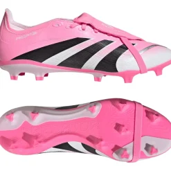 adidas Predator League FT Gras / Kunstgras Voetbalschoenen (MG) Roze Zwart Wit