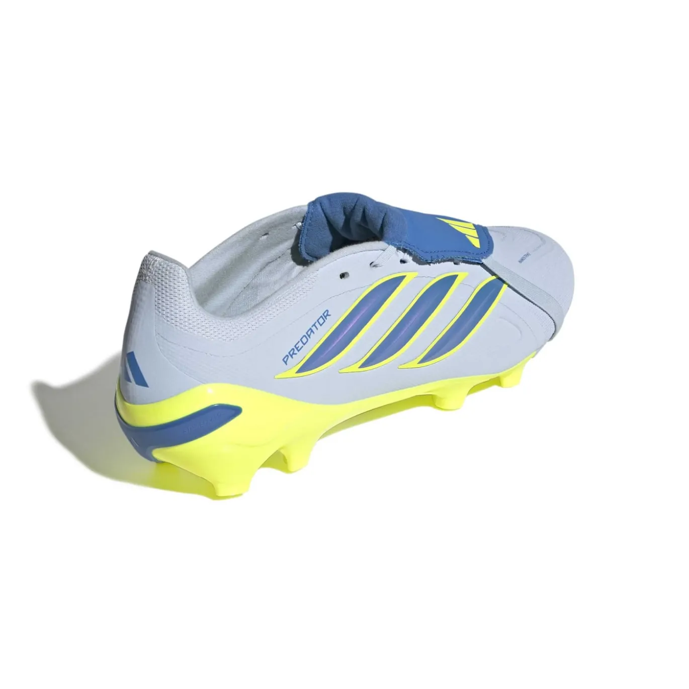 adidas Predator League FT Gras Voetbalschoenen (FG) Lichtblauw Blauw Geel