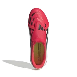 adidas Predator League FT Gras Voetbalschoenen (FG) Kids Rood Wit Zwart