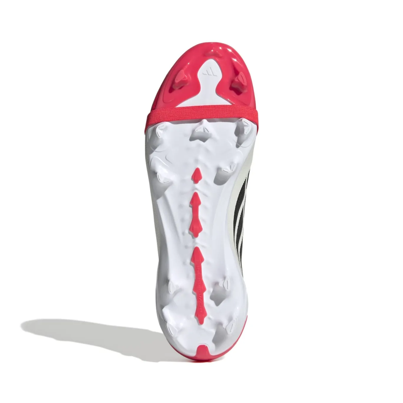 adidas Predator League FT Gras Voetbalschoenen (FG) Kids Rood Wit Zwart