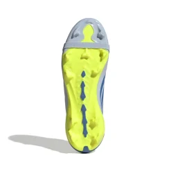 adidas Predator League FT Gras Voetbalschoenen (FG) Kids Lichtblauw Blauw Geel
