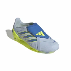 adidas Predator League FT Gras Voetbalschoenen (FG) Kids Lichtblauw Blauw Geel