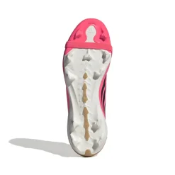 adidas Predator League FT Gras Voetbalschoenen (FG) Kids Felroze Zilvergrijs Zwart Goud