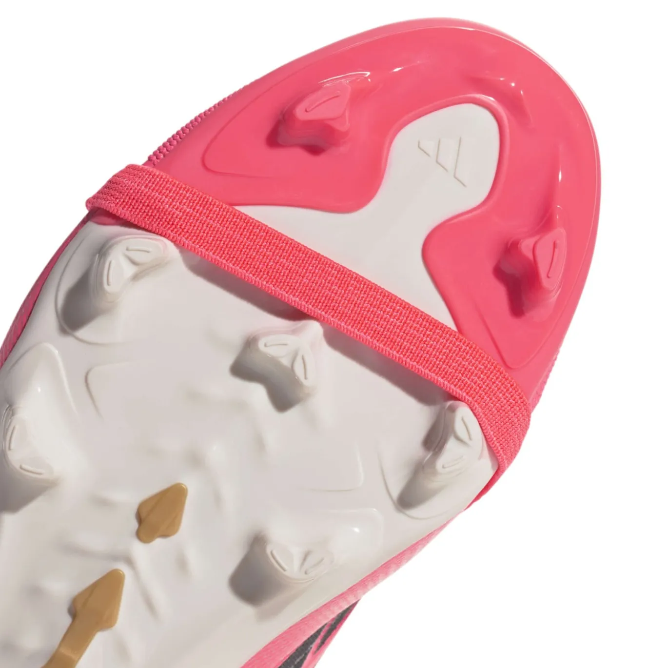 adidas Predator League FT Gras Voetbalschoenen (FG) Kids Felroze Zilvergrijs Zwart Goud