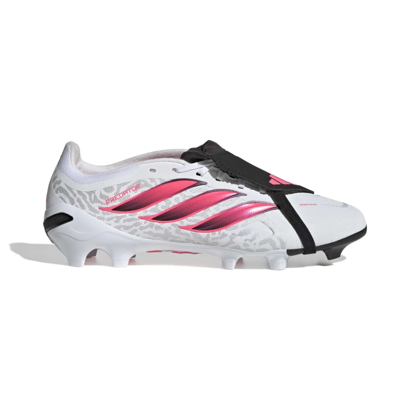 adidas Predator League FT Gras Voetbalschoenen (FG) Wit Zwart Roze