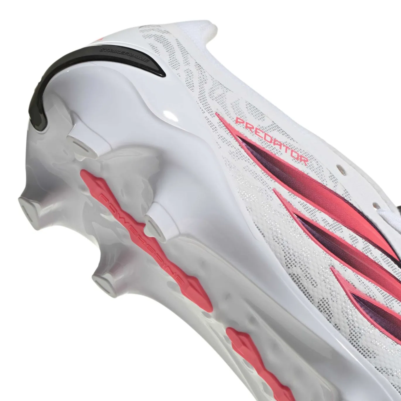 adidas Predator League FT Gras Voetbalschoenen (FG) Wit Zwart Roze