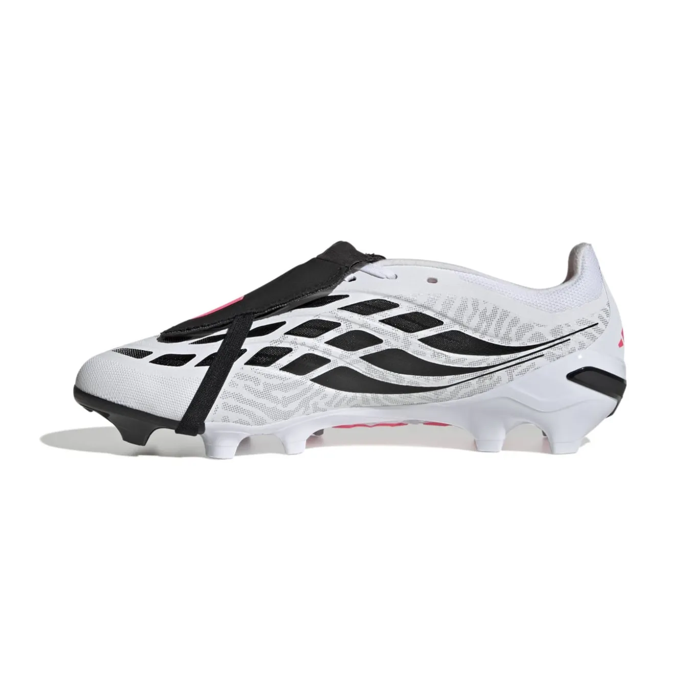 adidas Predator League FT Gras Voetbalschoenen (FG) Wit Zwart Roze