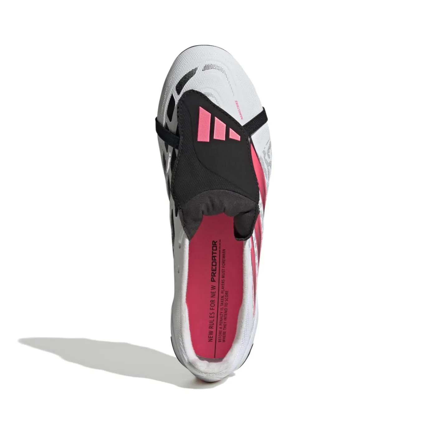 adidas Predator League FT Gras Voetbalschoenen (FG) Wit Zwart Roze