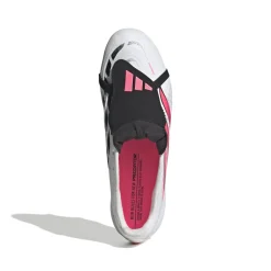 adidas Predator League FT IJzeren-Nop Voetbalschoenen (SG) Wit Zwart Roze