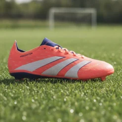 adidas Predator League Gras / Kunstgras Voetbalschoenen (MG) Oranje Wit Blauw