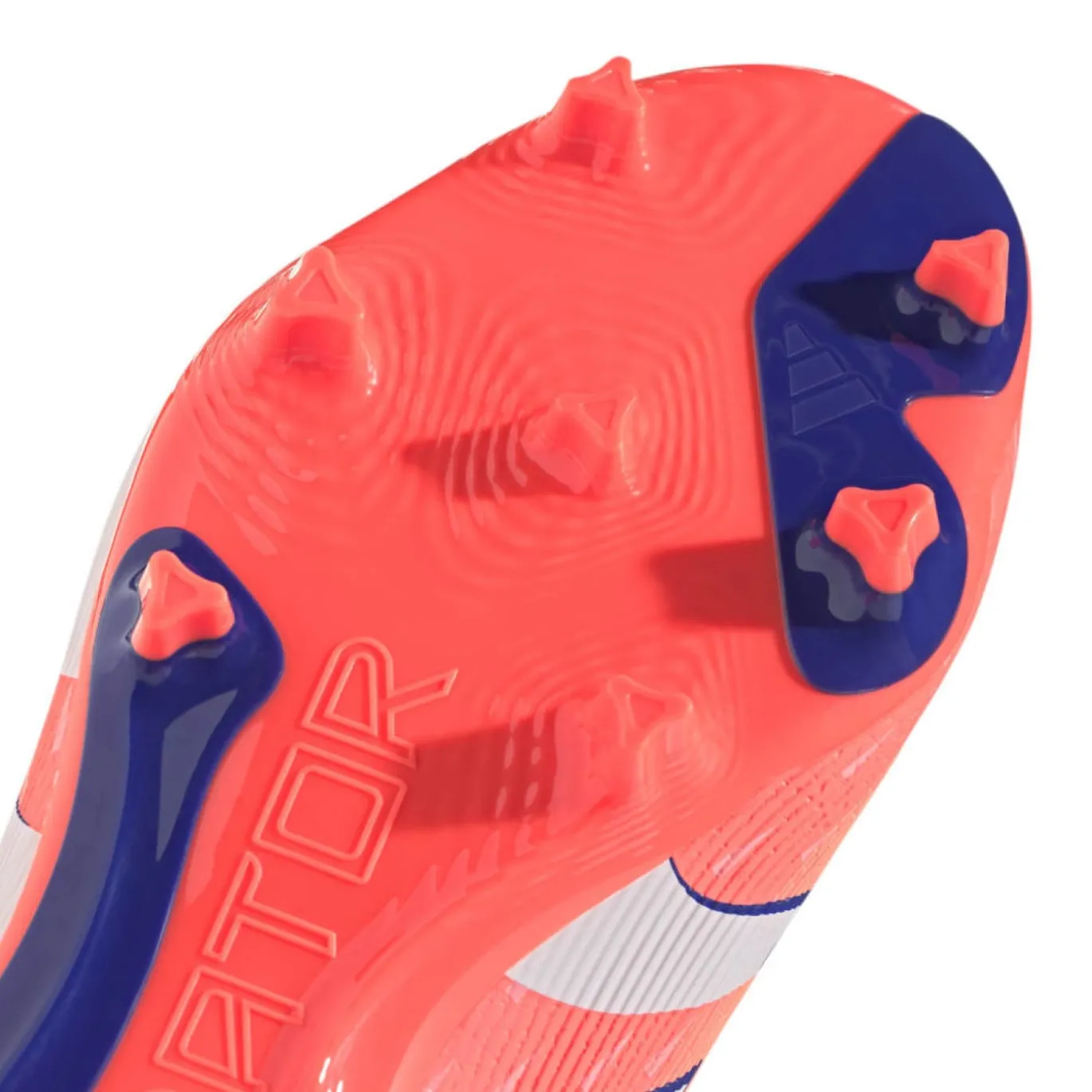 adidas Predator League Gras / Kunstgras Voetbalschoenen (MG) Oranje Wit Blauw