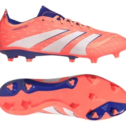 adidas Predator League Gras / Kunstgras Voetbalschoenen (MG) Oranje Wit Blauw