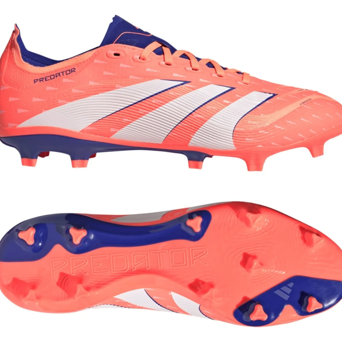adidas Predator League Gras / Kunstgras Voetbalschoenen (MG) Oranje Wit Blauw
