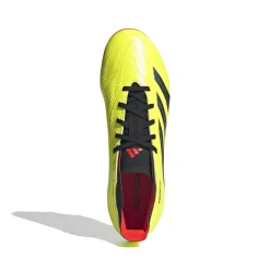 adidas Predator League Gras Voetbalschoenen (FG) Felgeel Zwart Rood