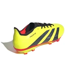 adidas Predator League Gras Voetbalschoenen (FG) Felgeel Zwart Rood
