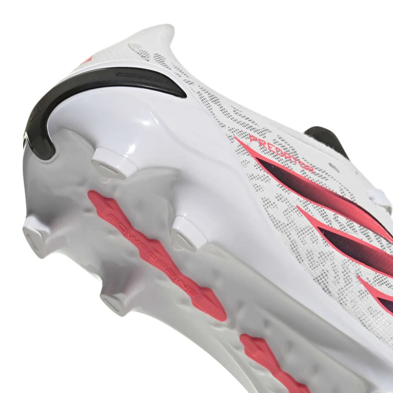 adidas Predator League Gras Voetbalschoenen (FG) Kids Wit Zwart Roze