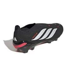 adidas Predator League Veterloze Gras Voetbalschoenen (FG) Zwart Wit Rood