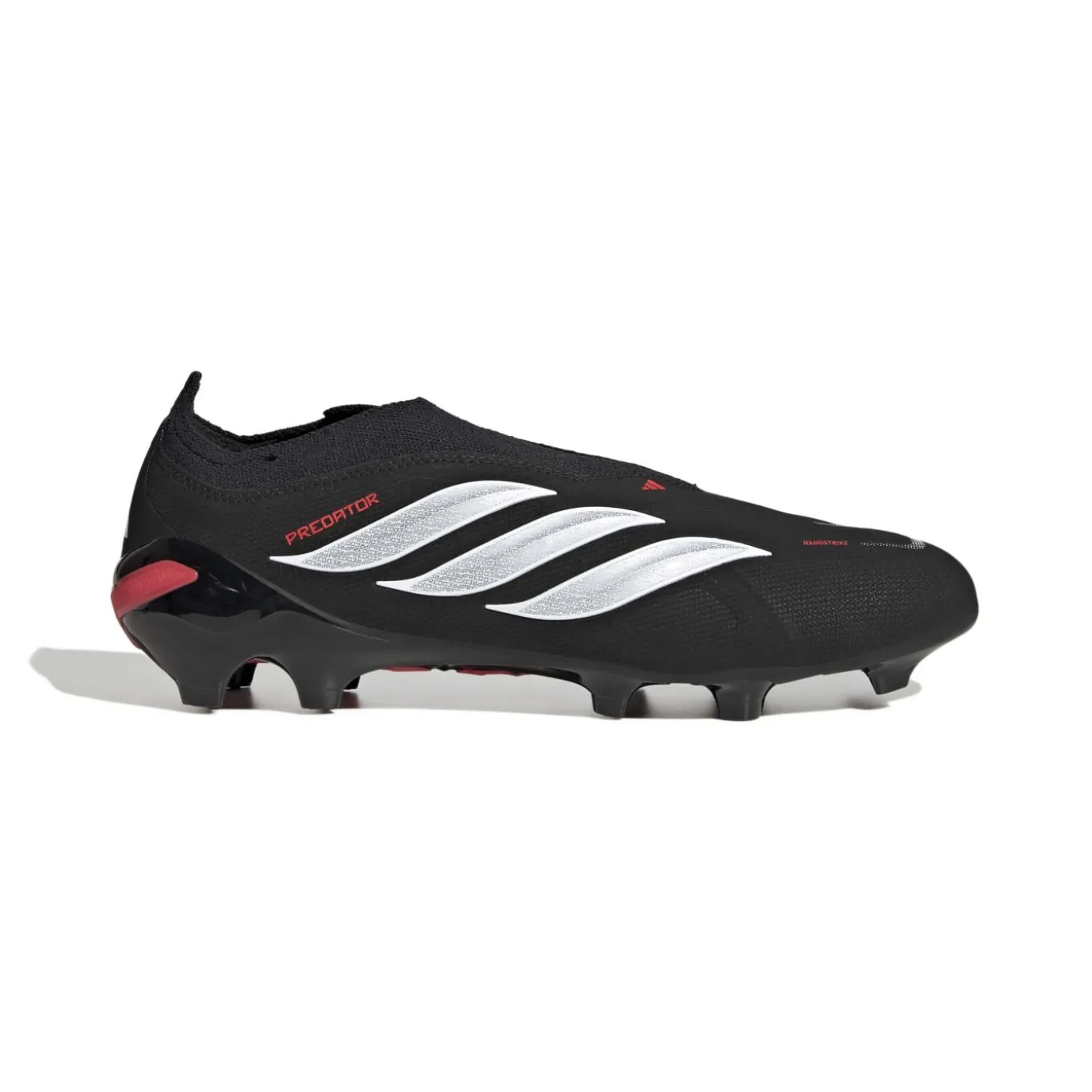 adidas Predator League Veterloze Gras Voetbalschoenen (FG) Zwart Wit Rood