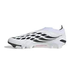 adidas Predator League Veterloze Gras Voetbalschoenen (FG) Wit Zwart Roze