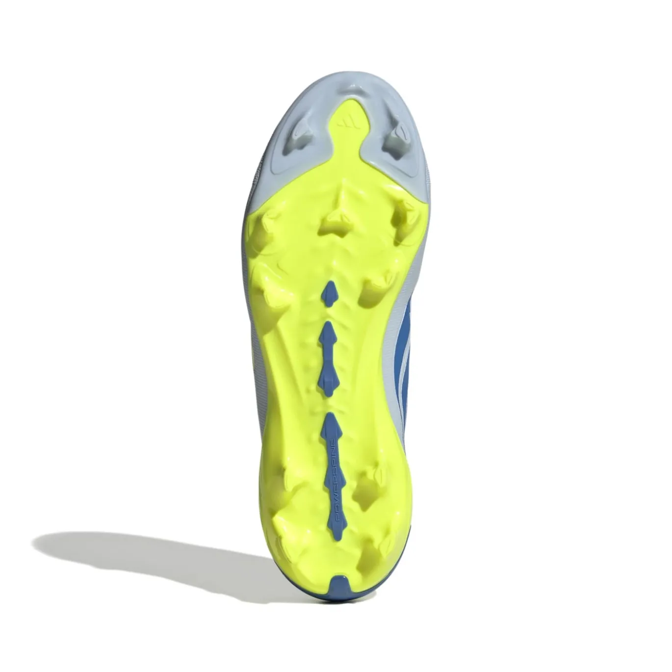 adidas Predator League Veterloze Gras Voetbalschoenen (FG) Kids Lichtblauw Blauw Geel