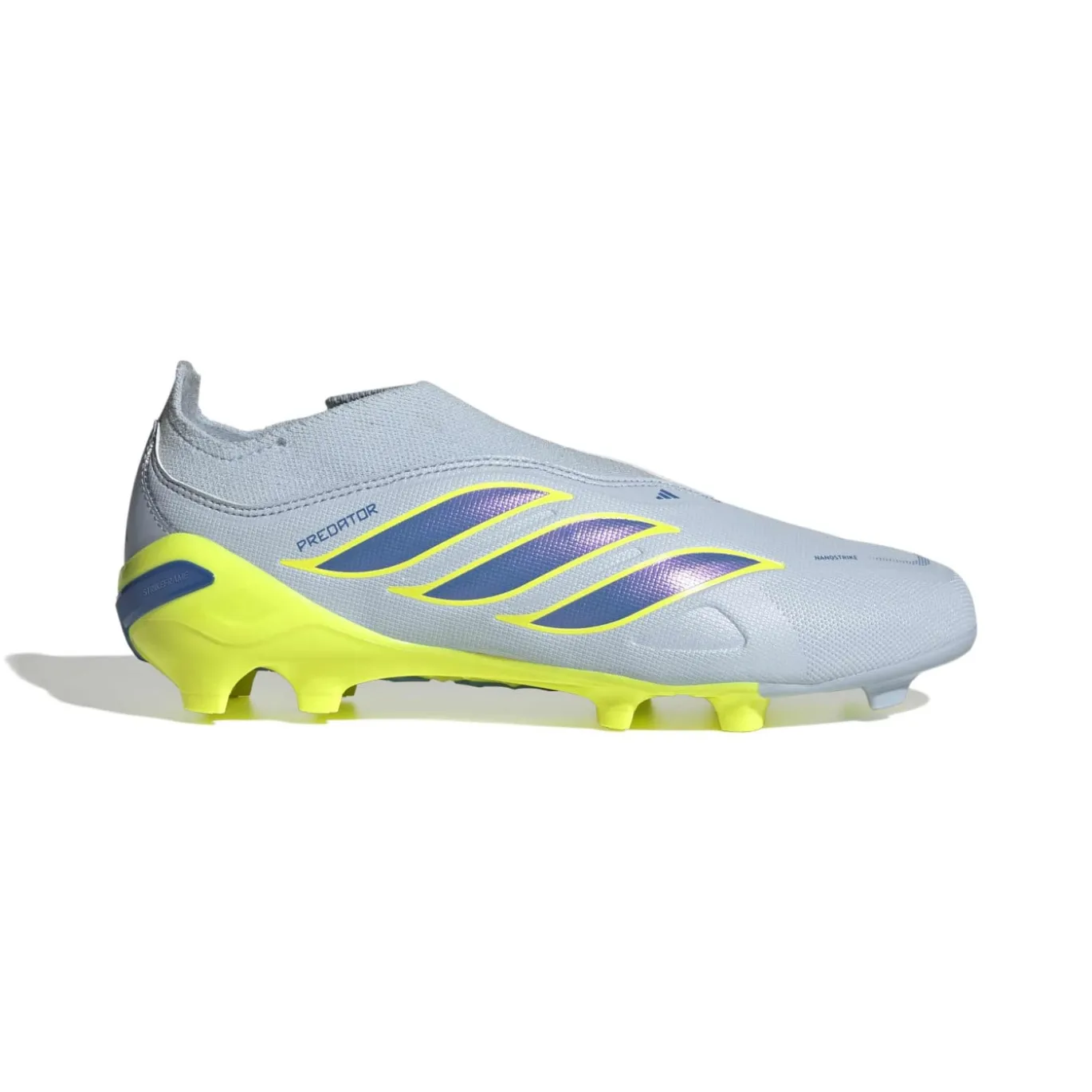 adidas Predator League Veterloze Gras Voetbalschoenen (FG) Kids Lichtblauw Blauw Geel