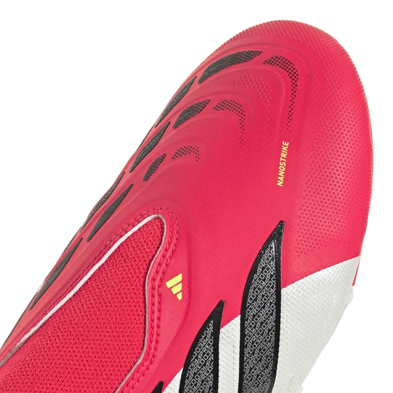 adidas Predator League Veterloze Gras Voetbalschoenen (FG) Kids Rood Wit Zwart