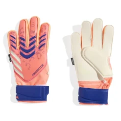adidas Predator Match Fingersave Keepershandschoenen Kids Oranje Wit Blauw