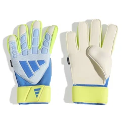 adidas Predator Match Fingersave Keepershandschoenen Lichtblauw Blauw Neongeel