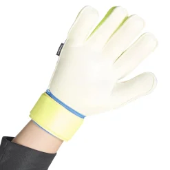 adidas Predator Match Fingersave Keepershandschoenen Lichtblauw Blauw Neongeel