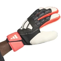 adidas Predator Match Fingersave Keepershandschoenen Zwart Wit Rood