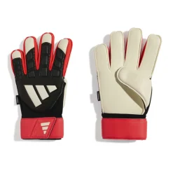adidas Predator Match Fingersave Keepershandschoenen Zwart Wit Rood
