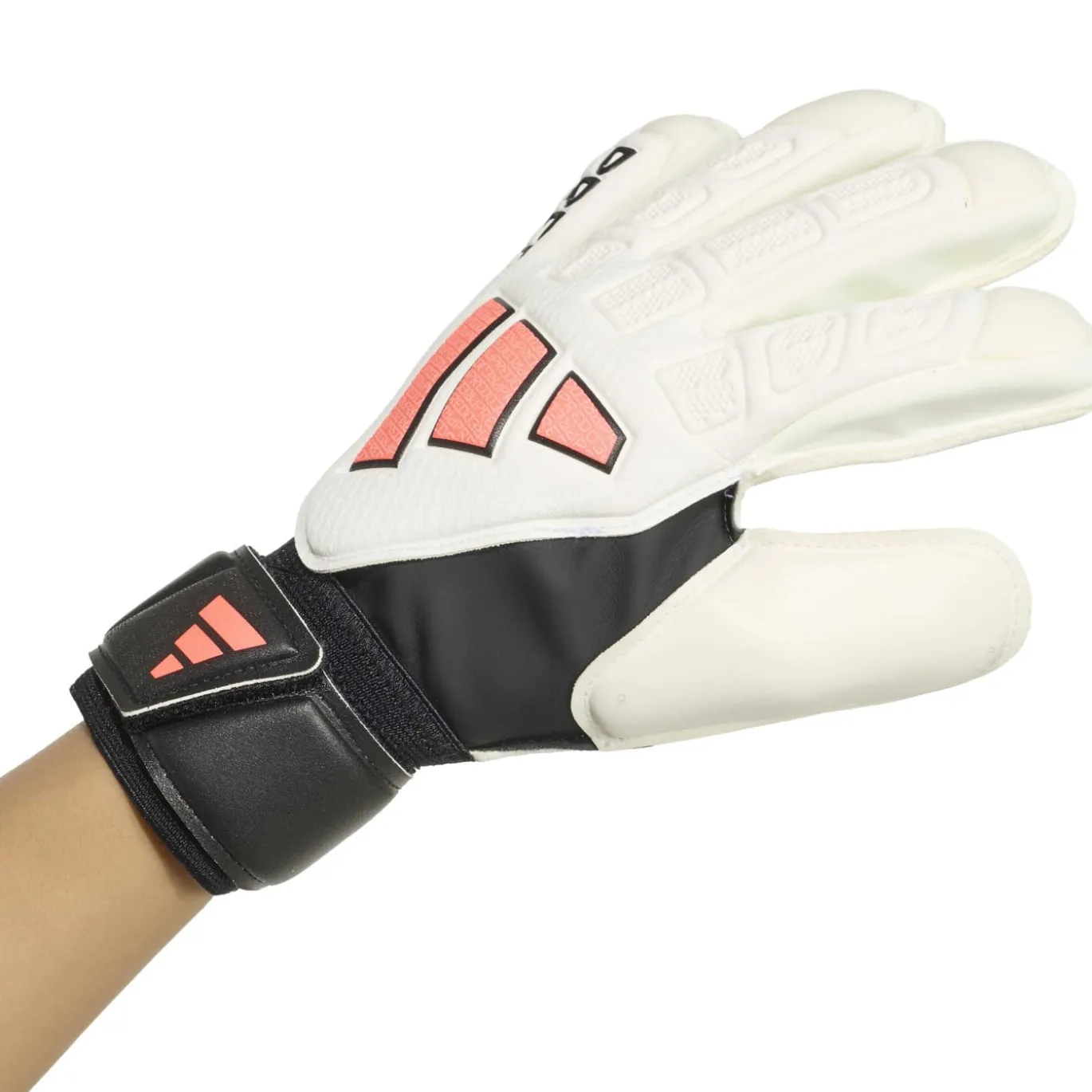 adidas Predator Match Fingersave Keepershandschoenen Kids Wit Zwart Roze