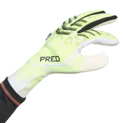 adidas Predator Pro Fingersave Keepershandschoenen Neongeel Wit Zwart
