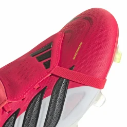 adidas Predator Pro FT Gras Voetbalschoenen (FG) Rood Wit Zwart