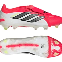 adidas Predator Pro FT Gras Voetbalschoenen (FG) Rood Wit Zwart