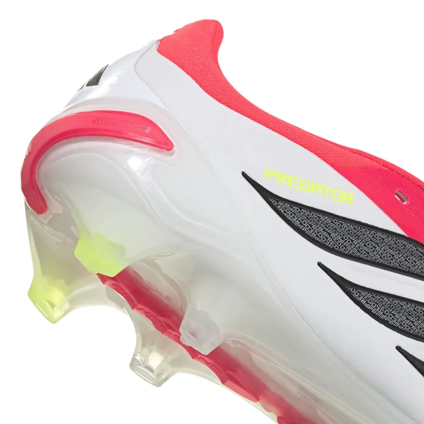 adidas Predator Pro FT Gras Voetbalschoenen (FG) Rood Wit Zwart