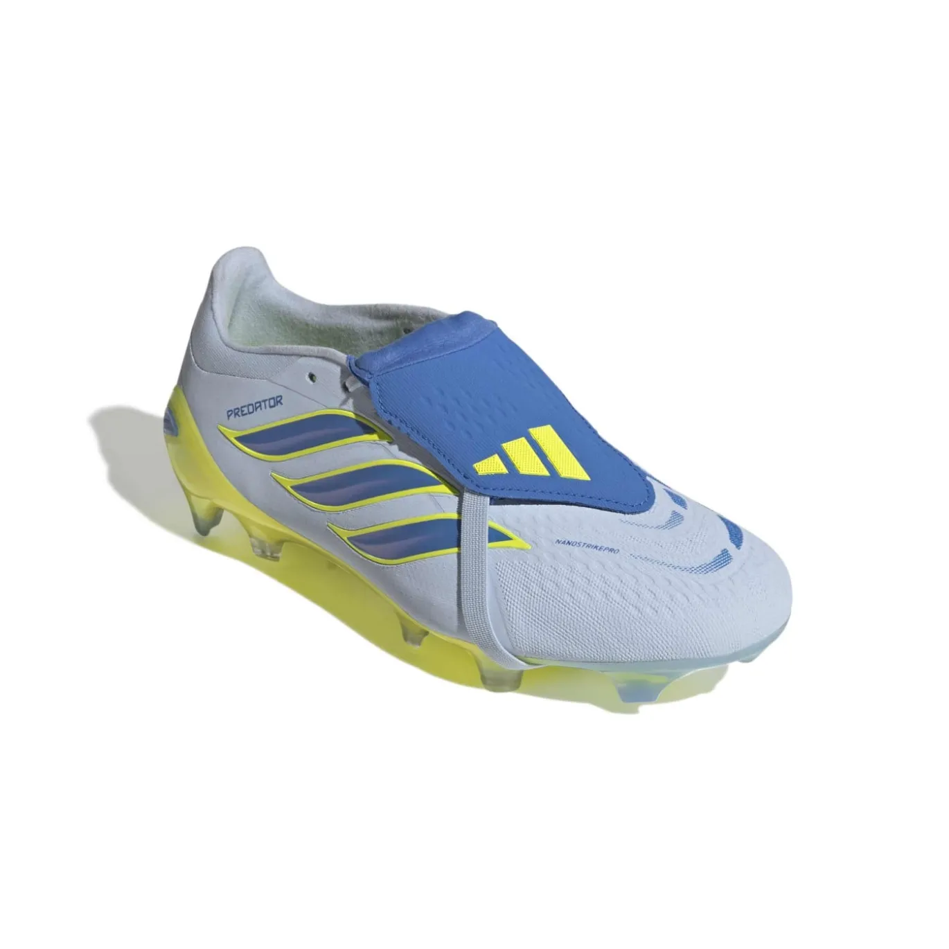 adidas Predator Pro FT Gras Voetbalschoenen (FG) Lichtblauw Blauw Geel