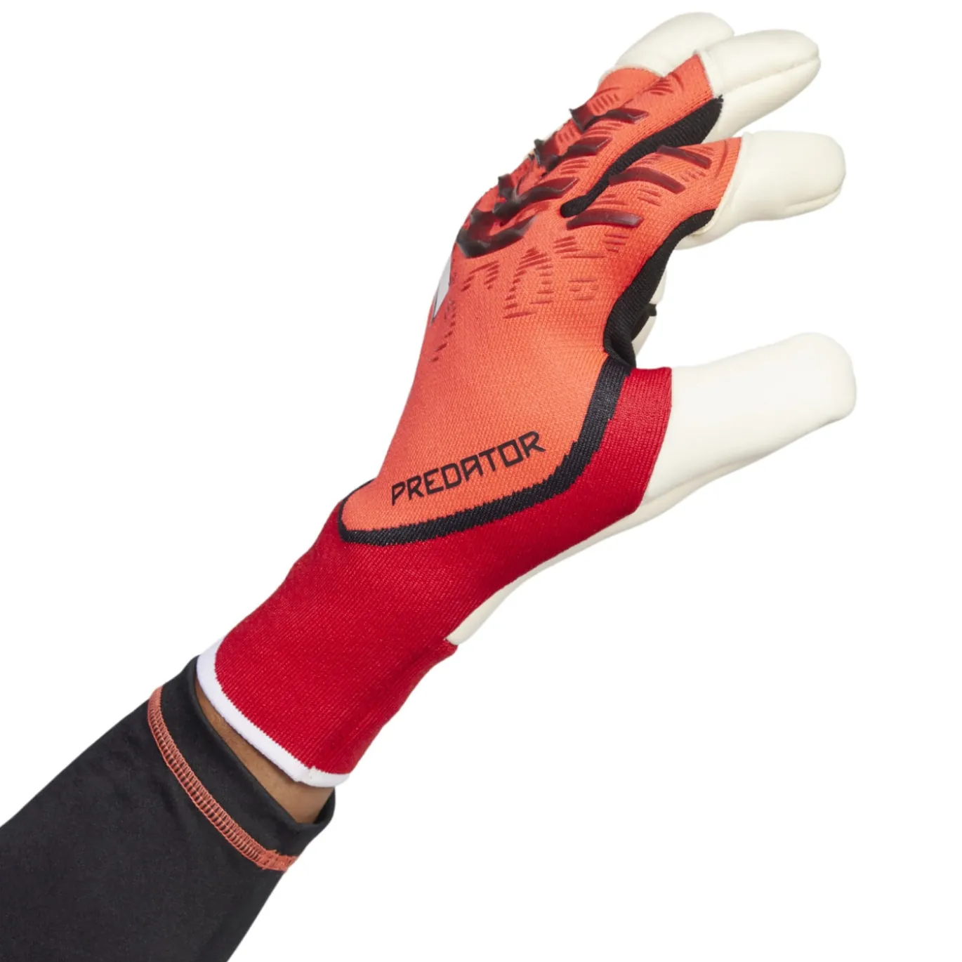 adidas Predator Pro Hybrid Keepershandschoenen Rood Wit Zwart