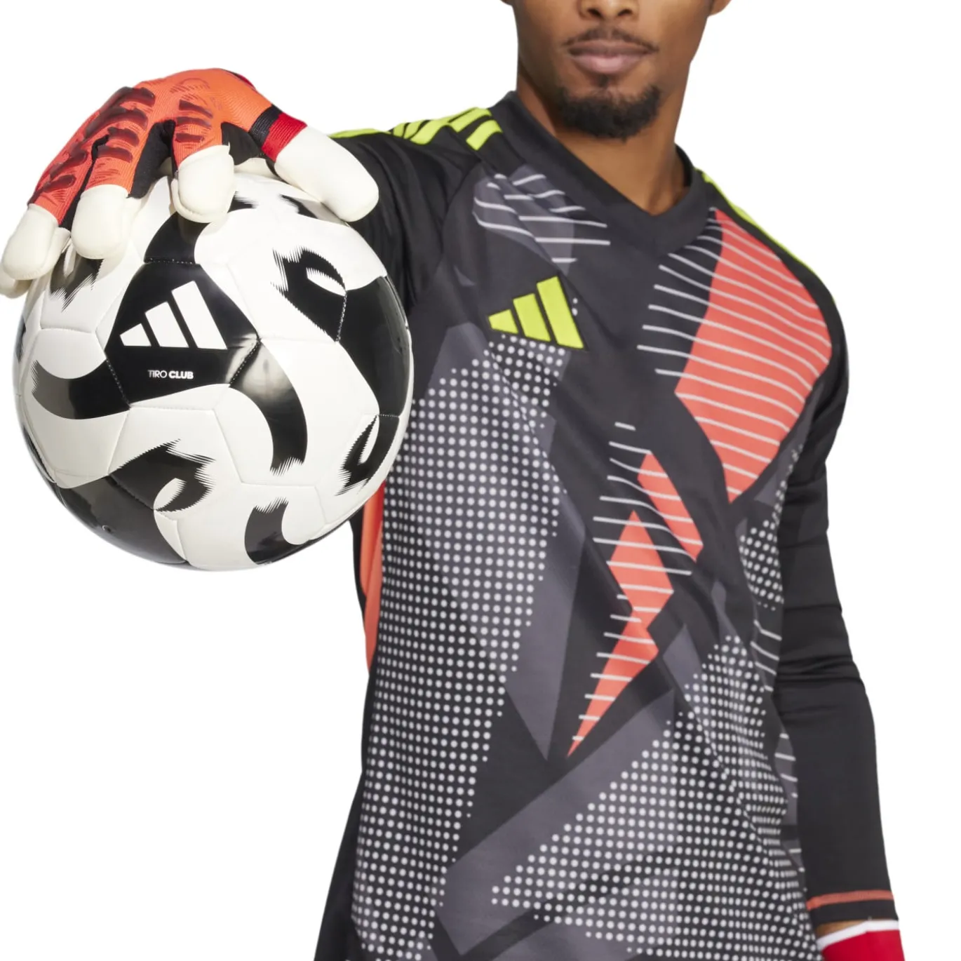 adidas Predator Pro Hybrid Keepershandschoenen Rood Wit Zwart