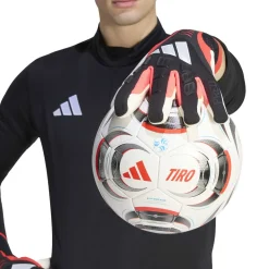 adidas Predator Pro Hybrid Keepershandschoenen Zwart Wit Rood