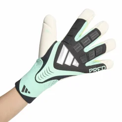 adidas Predator Pro Hybrid Keepershandschoenen Zwart Mintgroen Zilver
