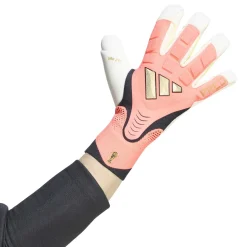adidas Predator Pro Hybrid Keepershandschoenen Felroze Zilvergrijs Zwart Goud