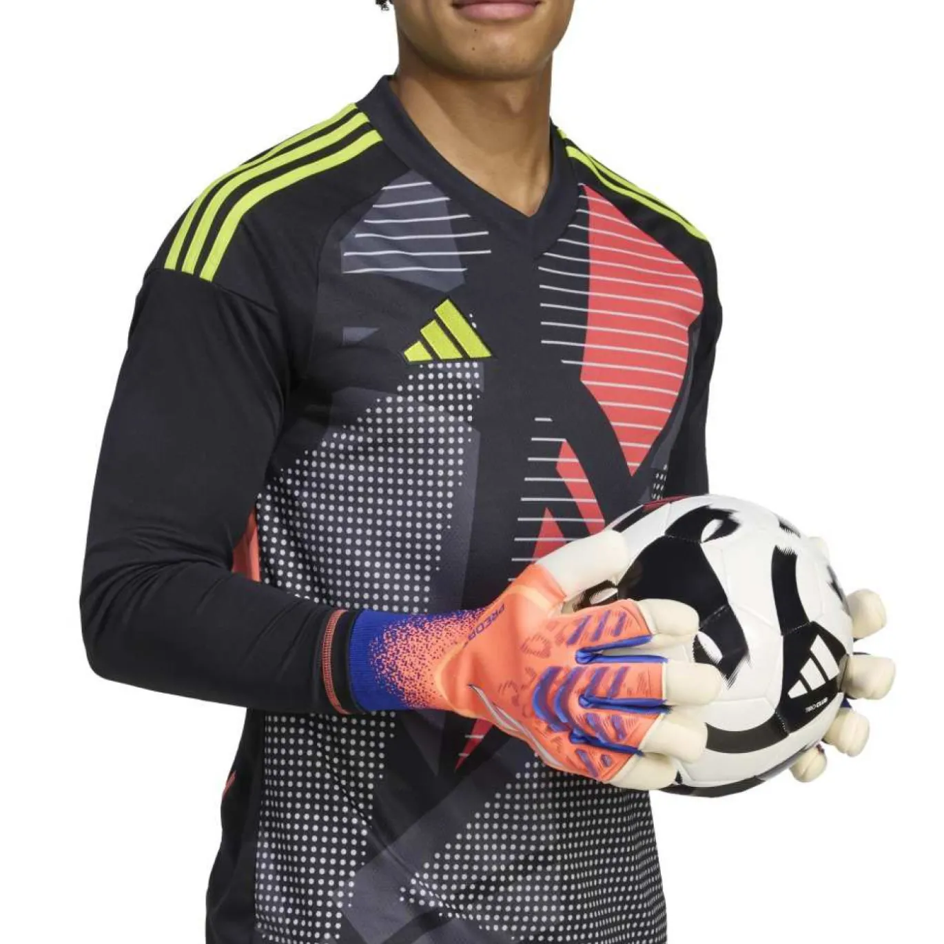 adidas Predator Pro HYP Keepershandschoenen Oranje Wit Blauw