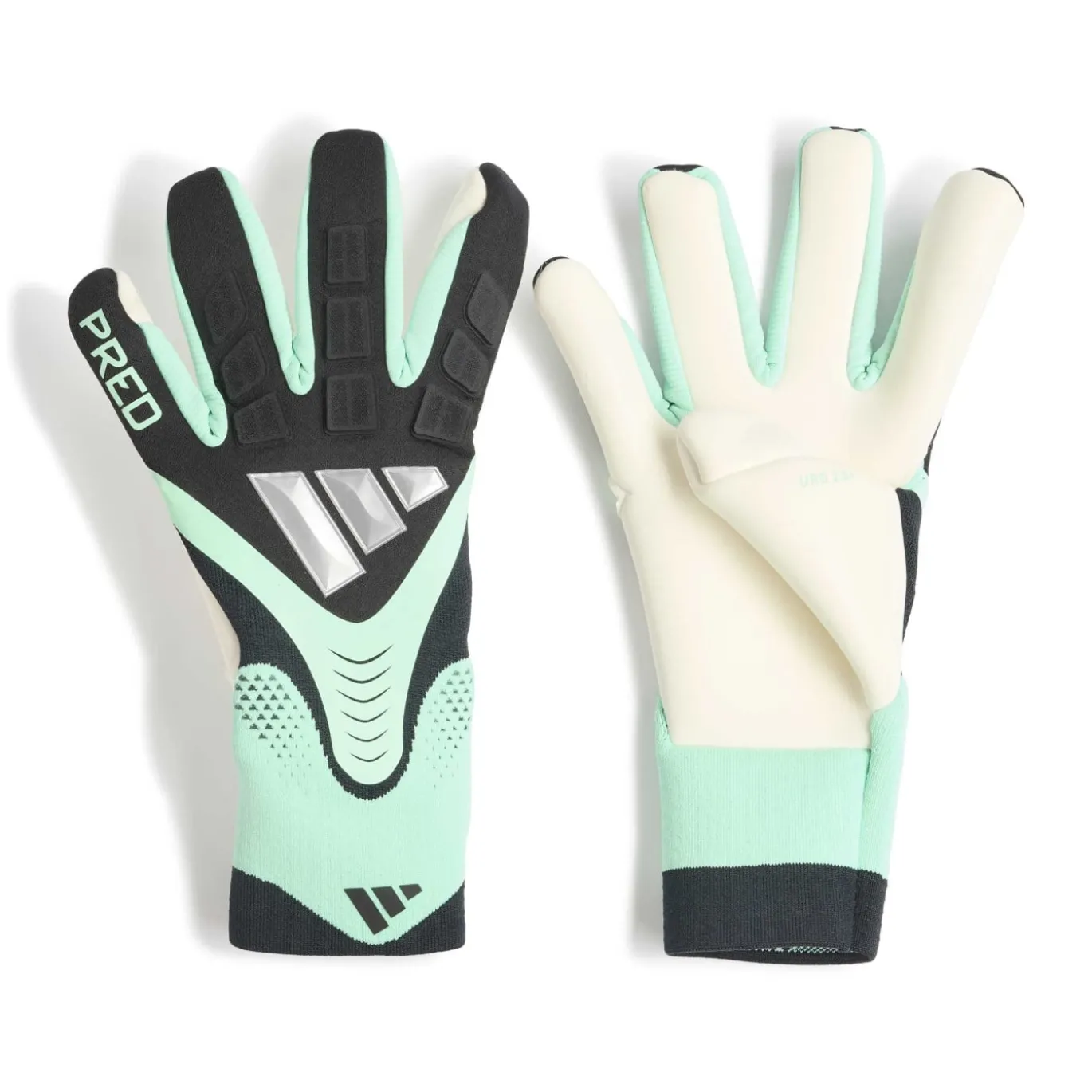 adidas Predator Pro Keepershandschoenen Zwart Mintgroen Zilver
