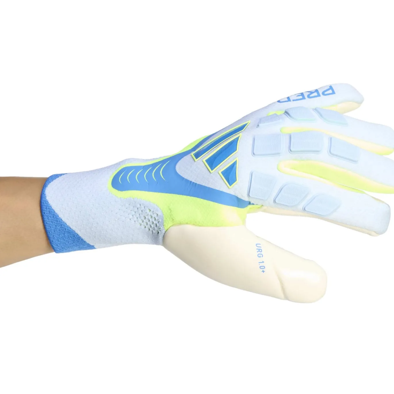 adidas Predator Pro PC Keepershandschoenen Lichtblauw Blauw Neongeel