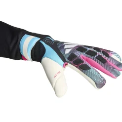 adidas Predator Pro Strap Keepershandschoenen Zwart Lichtblauw Wit Felroze