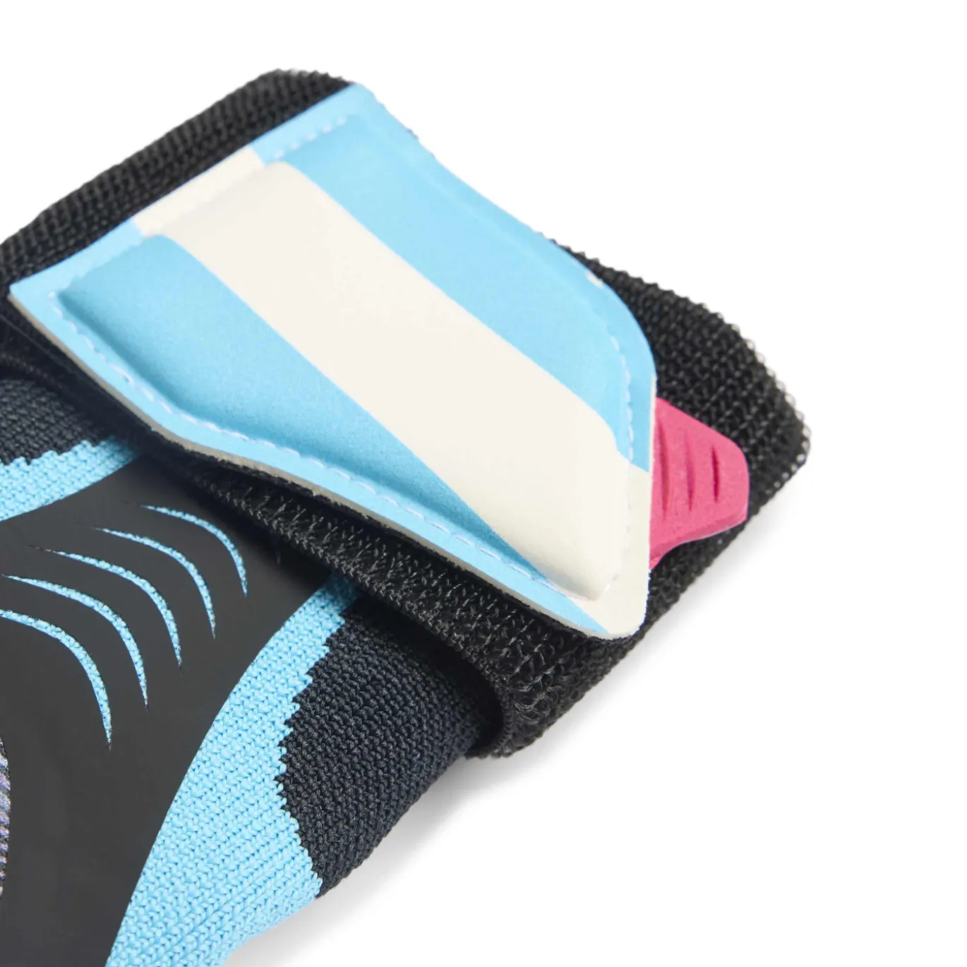 adidas Predator Pro Strap Keepershandschoenen Zwart Lichtblauw Wit Felroze